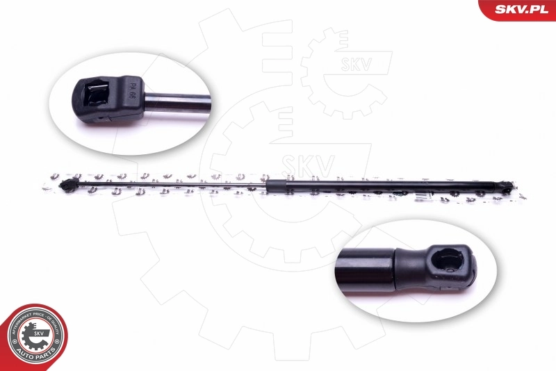 Gas Spring, bonnet
